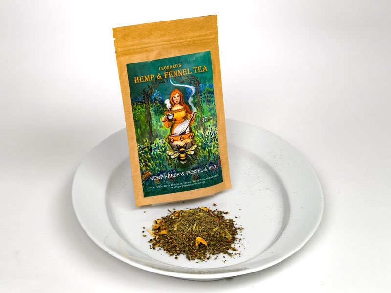 Leonards Herbal Hemp Tea with Fennel - Loose Leaf