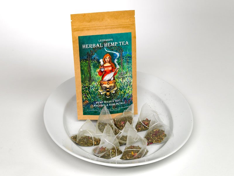 Leonards Herbal Hemp Tea (Original) - Bags